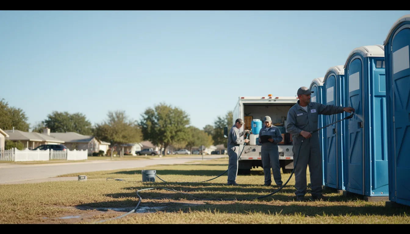 Long-Term Portable Toilet Rental in Bradley, SC near me